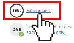 How to Create a Subdomain HTML Website