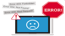 What are Common Web Page Errors