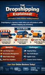 What is Dropshipping? | Online Store | YouTube Shorts